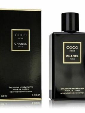 CHANEL Coco Noir Moisturizing Body Lotion — Black & Gold Accents